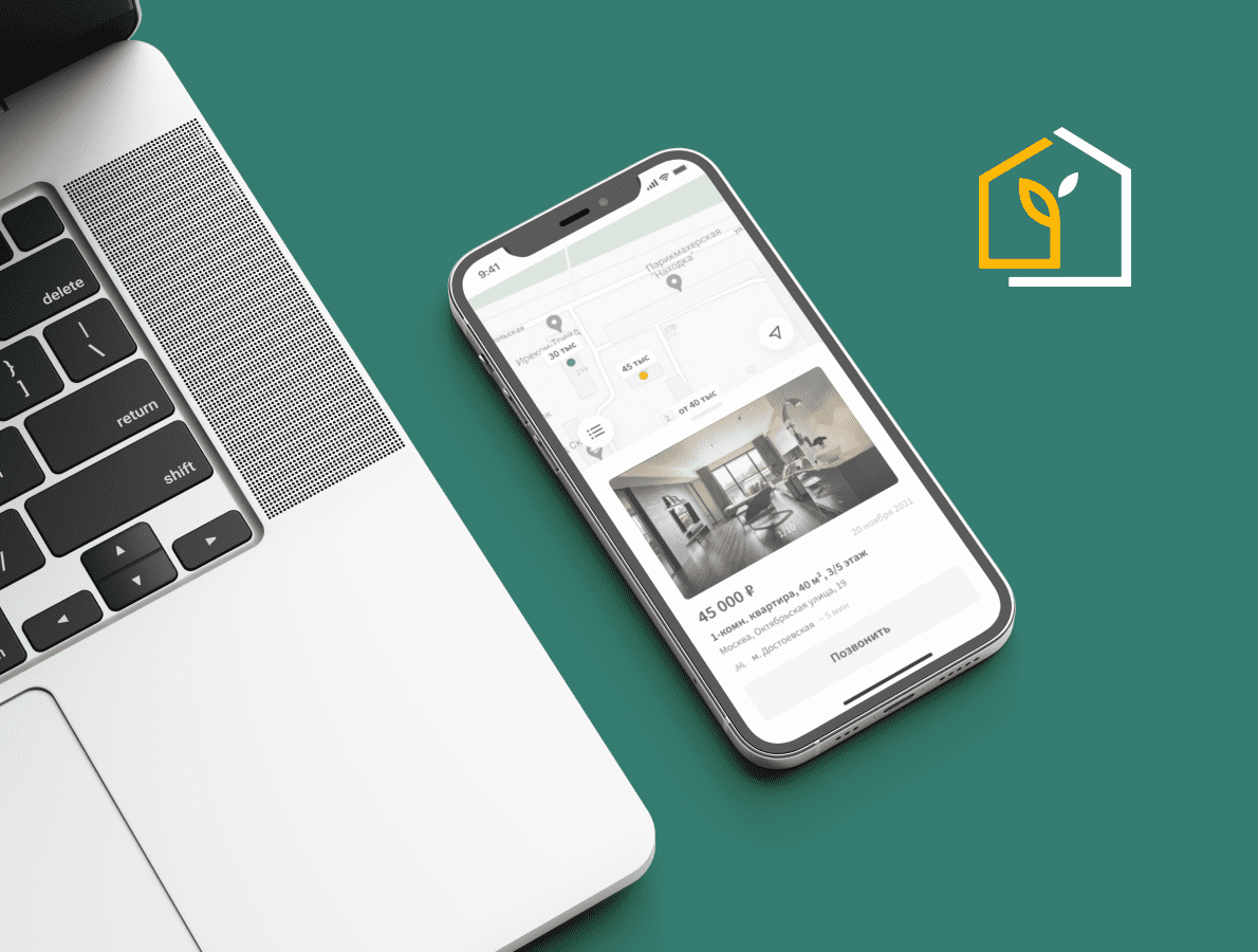 Мобильное приложение для поиска и аренды недвижимости